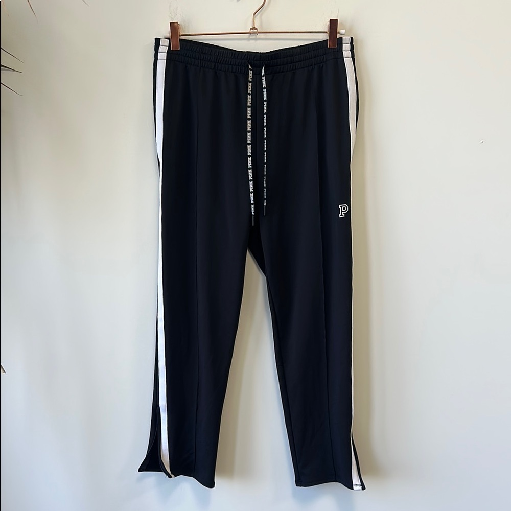 PINK Victoria's Secret Black and White Track Pants